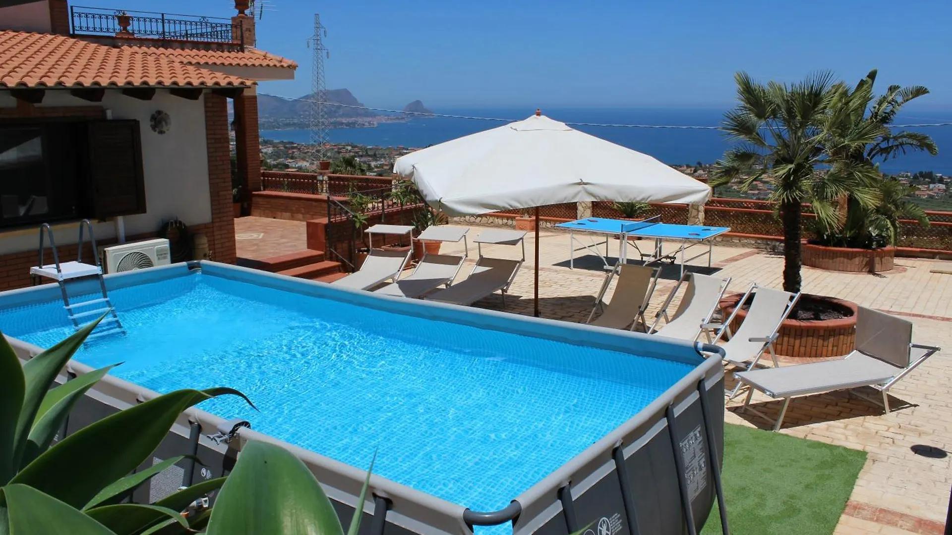 Villa Belvedere Di Altavilla With Pool And Near The Sea Altavilla Milicia 0*,  Italien